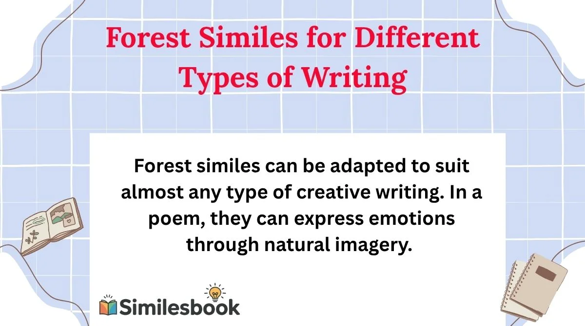 Forest Similes for Different Types of Writing