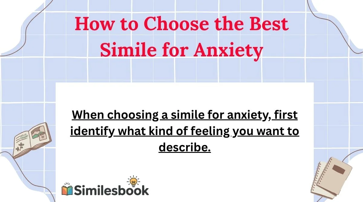 How to Choose the Best Simile for Anxiety