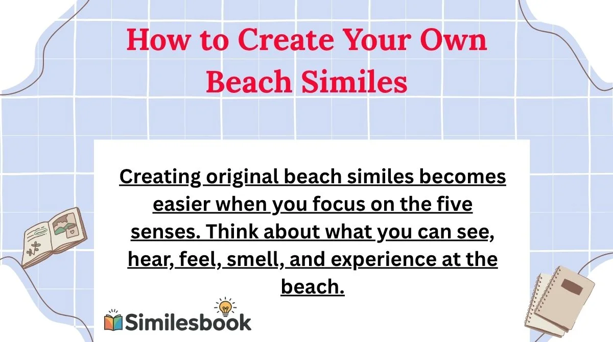 How to Create Your Own Beach Similes
