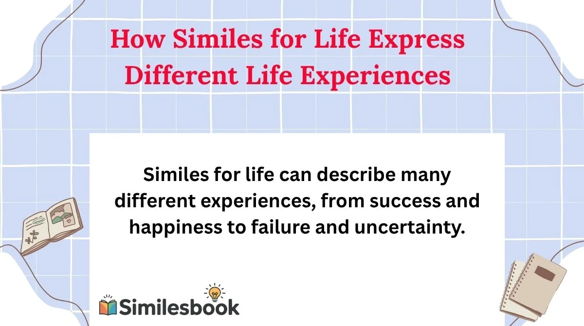 How Similes for Life Express Different Life Experiences