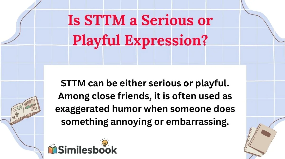 Is STTM a Serious or Playful Expression?
