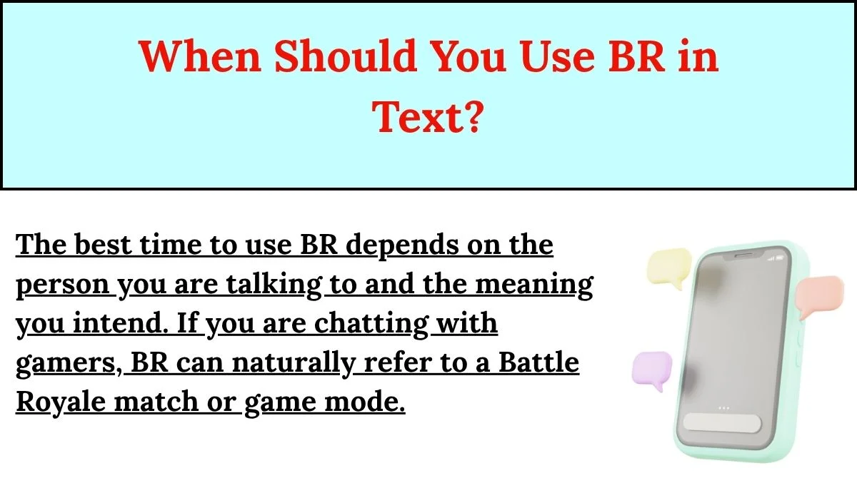 When Should You Use BR in Text?