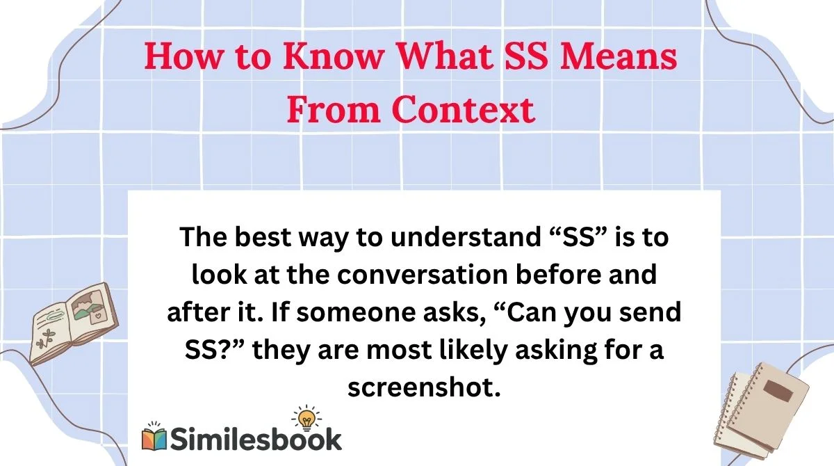How to Know What SS Means From Context