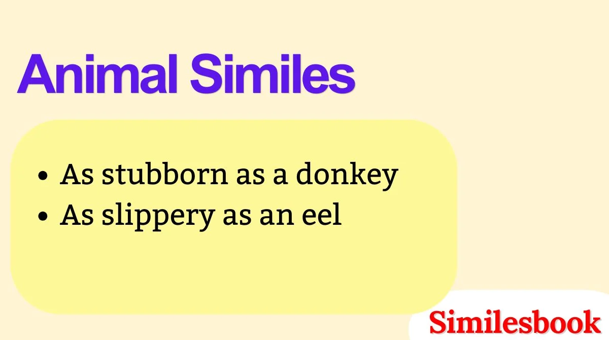 Animal Similes