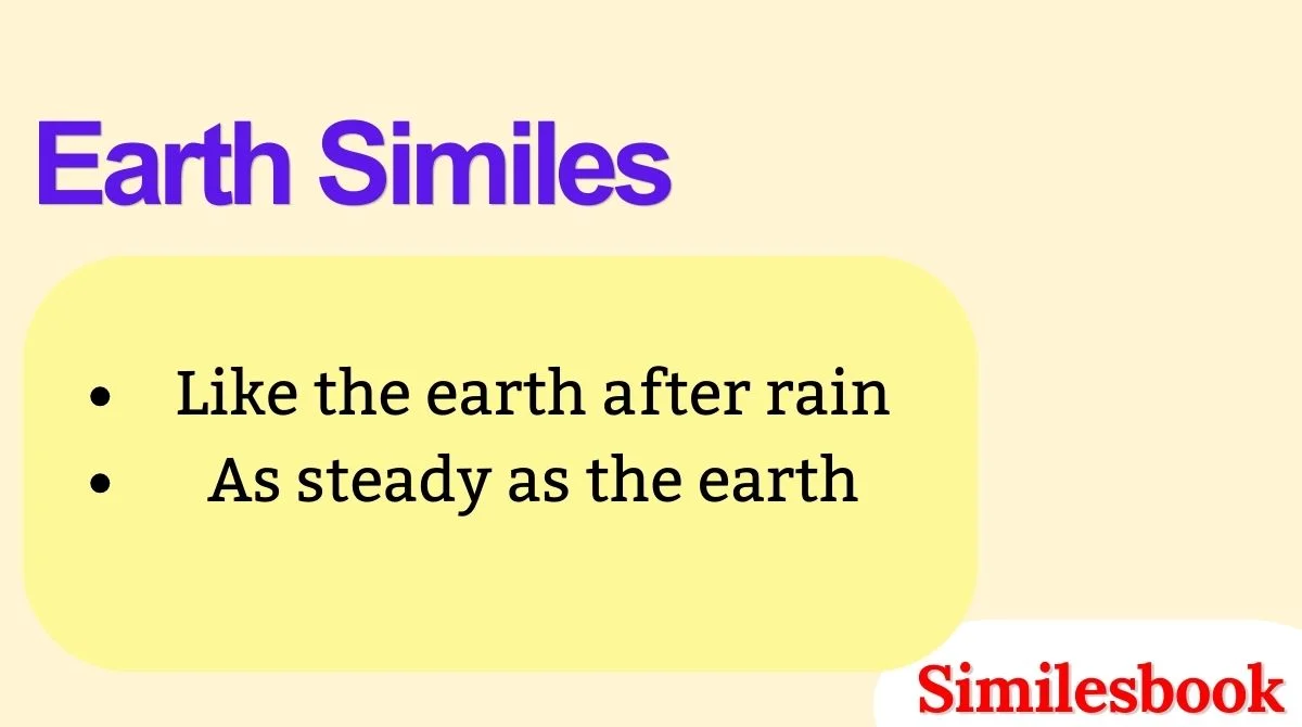 Earth Similes