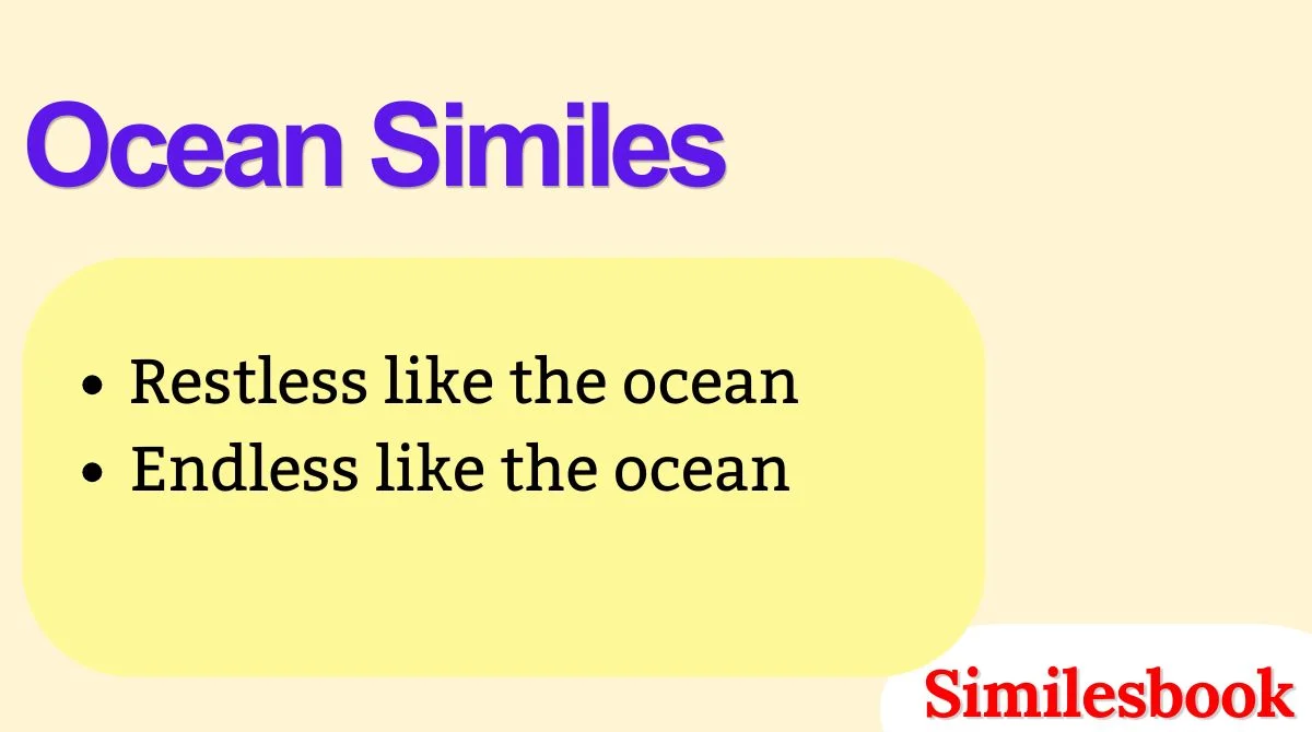 Restless like the ocean