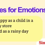 Similes for Emotions