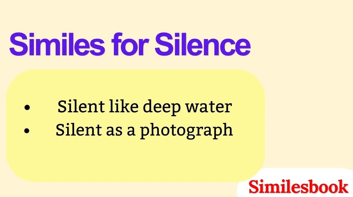 Similes for Silence