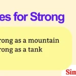 Similes for Strong