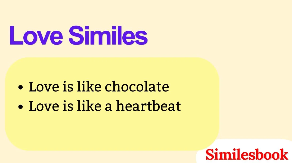 Love Similes