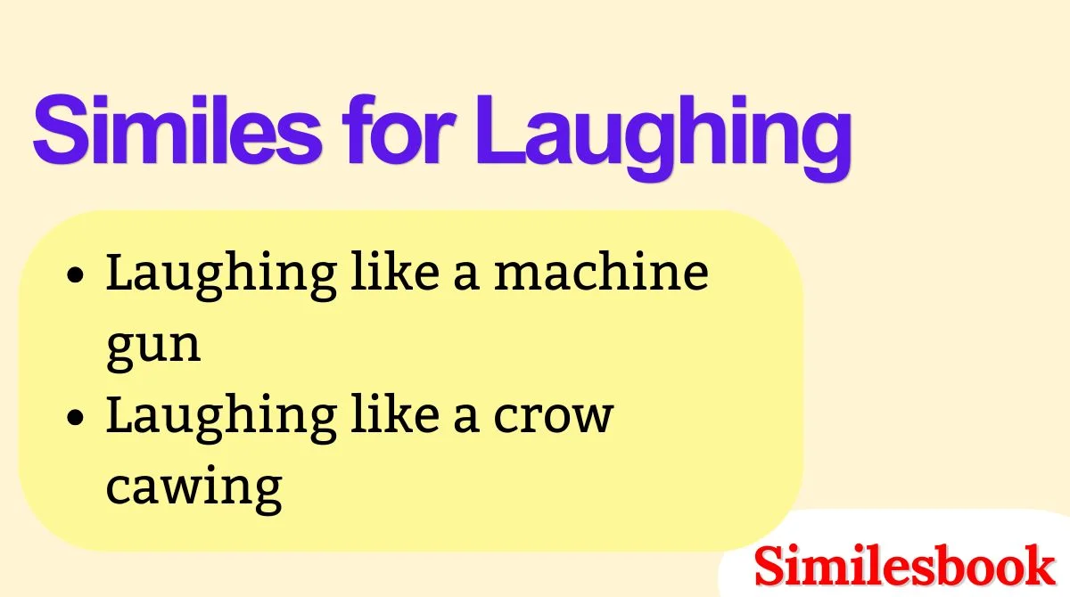 Similes for Laughing