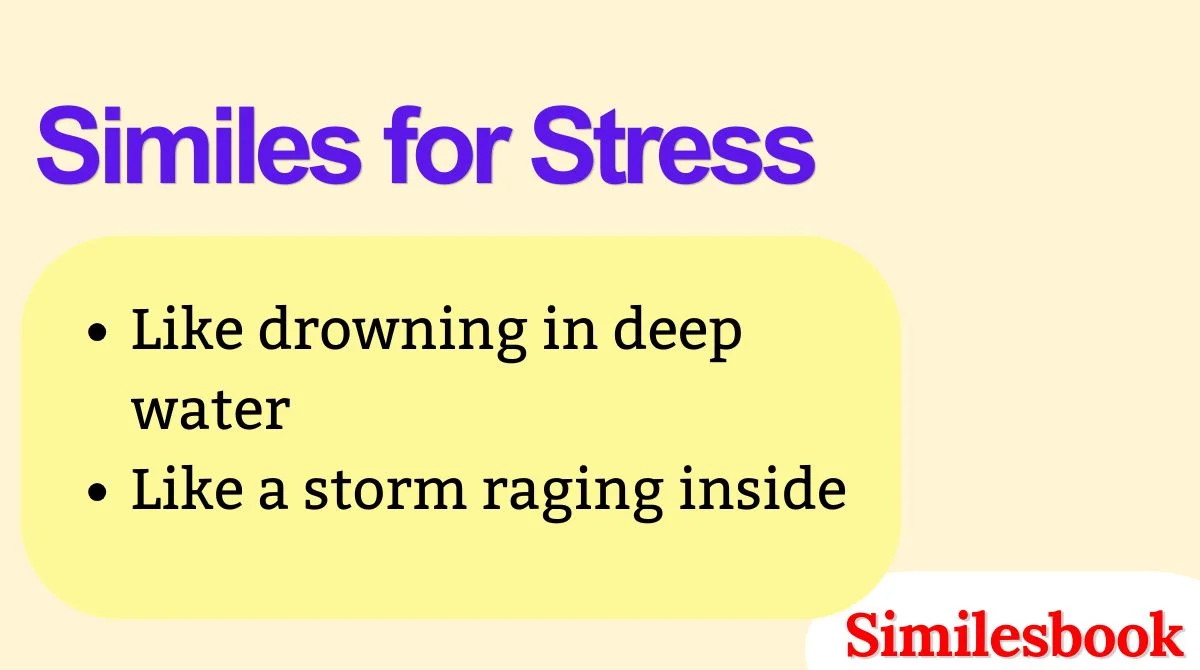 Similes for Stress