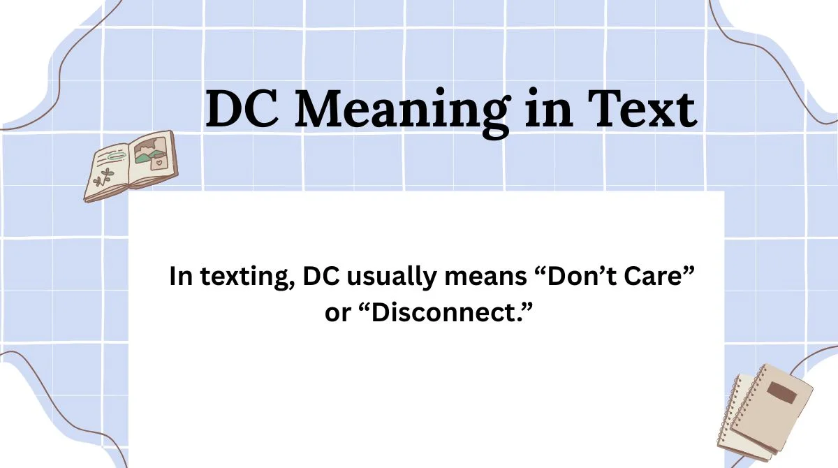 DC Meaning in Text