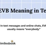 EVB Meaning in Text