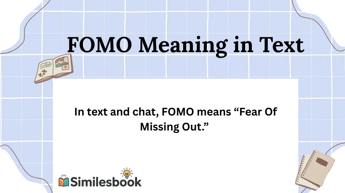 FOMO Meaning in Text