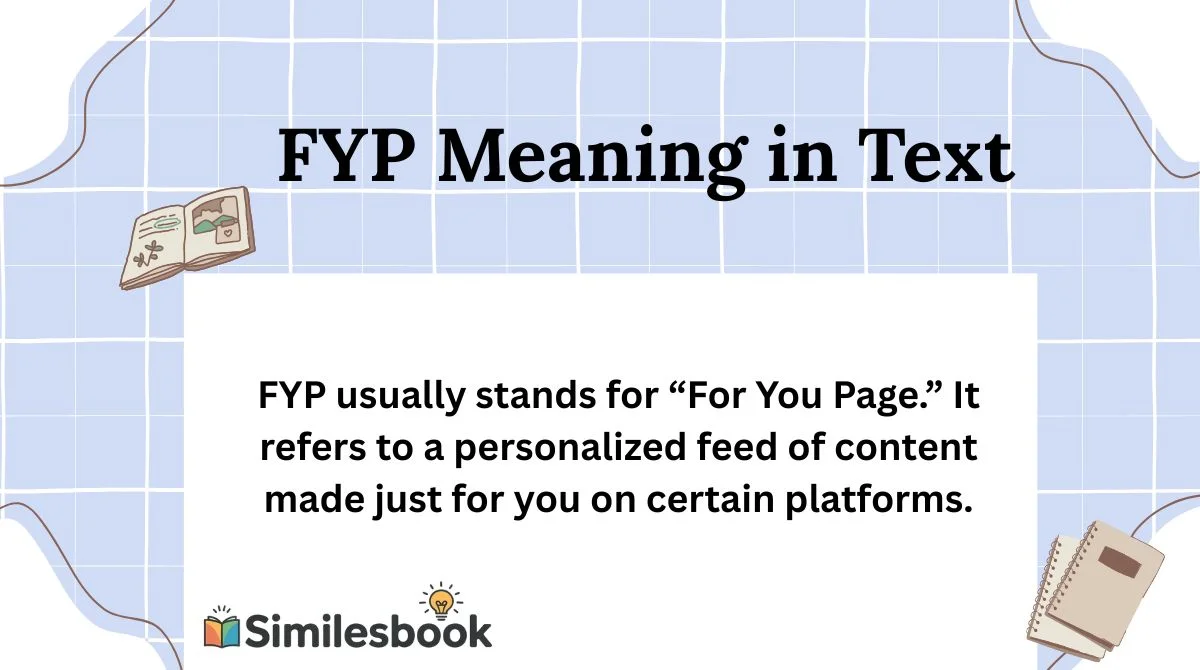 FYP Meaning in Text