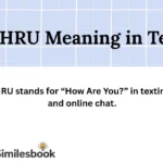 HRU Meaning in Text