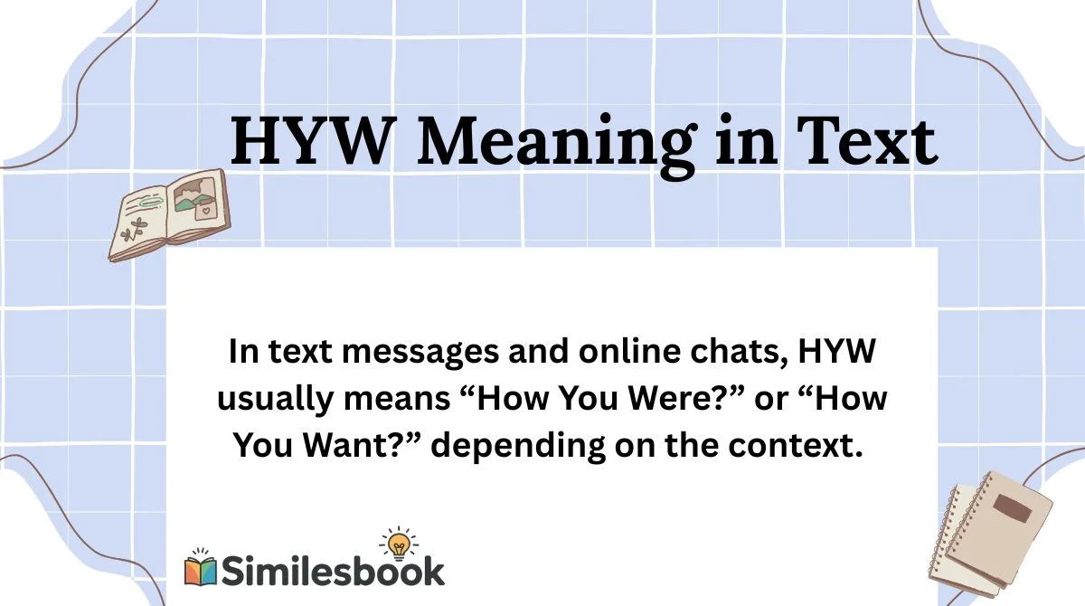 HYW Meaning in Text