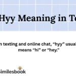 Hyy Meaning in Text