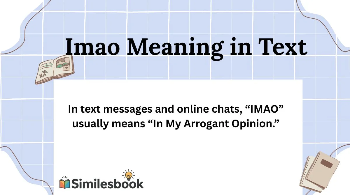 Imao Meaning in Text