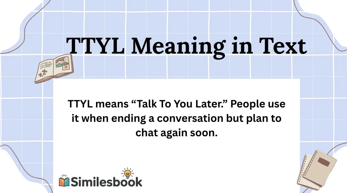 TTYL Meaning in Text