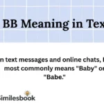 BB Meaning in Text