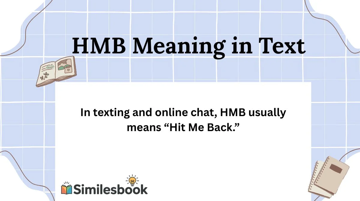 HMB Meaning in Text