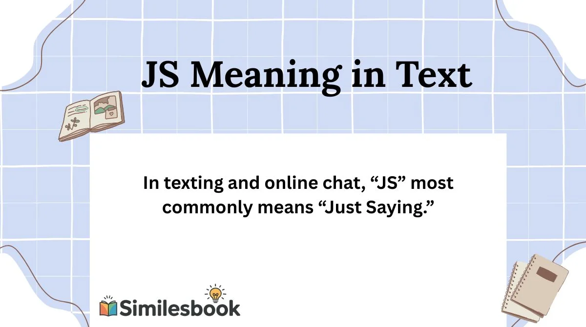 JS Meaning in Text